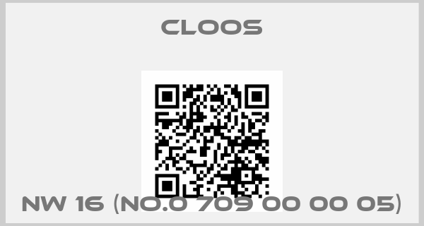 Cloos-NW 16 (No.0 709 00 00 05)price