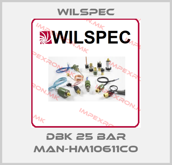 Wilspec-DBK 25 BAR MAN-HM10611COprice