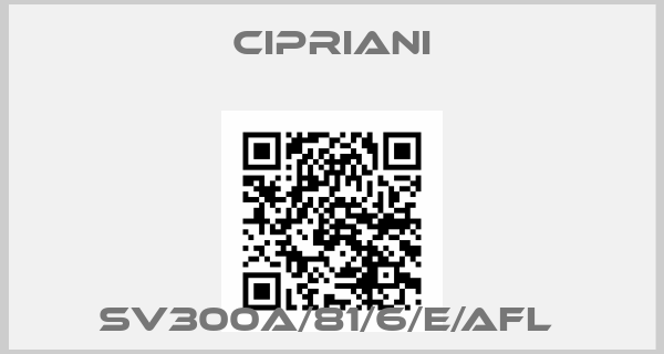 Cipriani-SV300A/81/6/E/AFL price