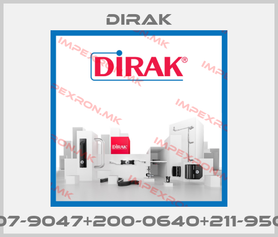 Dirak-407-9047+200-0640+211-9505price
