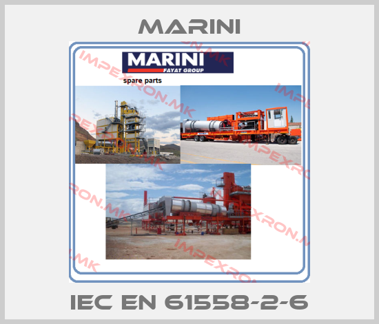 Marini-IEC EN 61558-2-6price