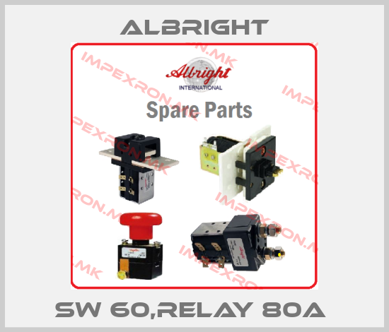 Albright-SW 60,RELAY 80A price
