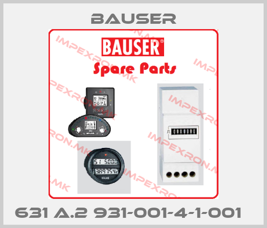 Bauser-631 A.2 931-001-4-1-001  price