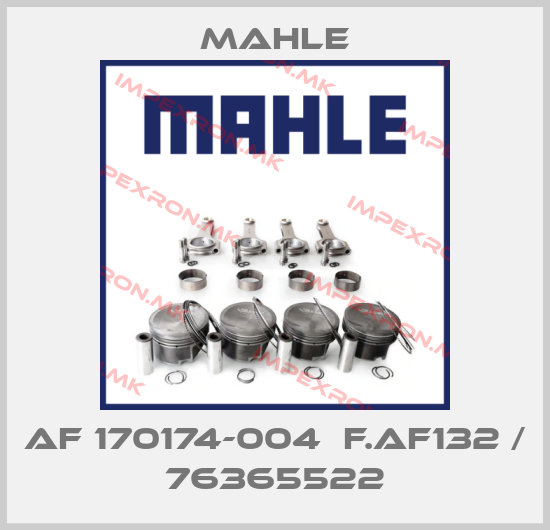 MAHLE-AF 170174-004  F.AF132 / 76365522price