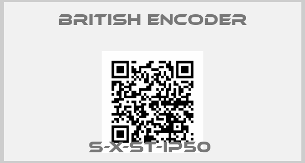 British Encoder-S-X-ST-IP50 price