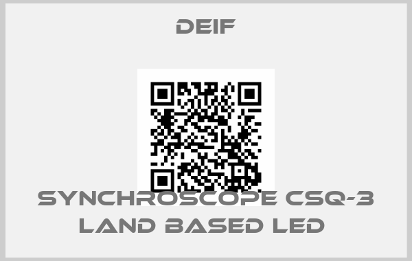 Deif-SYNCHROSCOPE CSQ-3 LAND BASED LED price