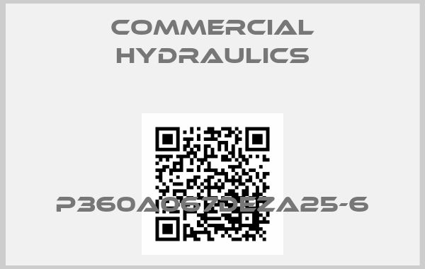 Commercial Hydraulics-P360A067DEZA25-6price