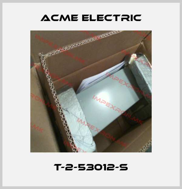 Acme Electric-T-2-53012-Sprice
