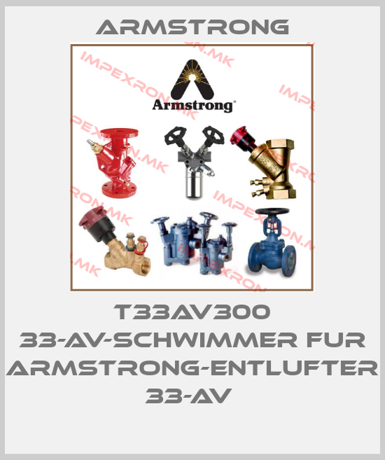 Armstrong-T33AV300 33-AV-SCHWIMMER FUR ARMSTRONG-ENTLUFTER 33-AV price