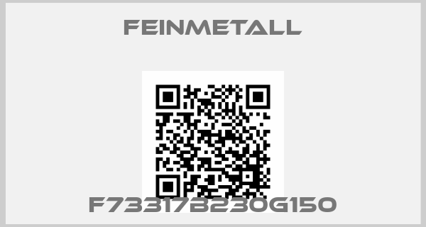 FEINMETALL-F73317B230G150price