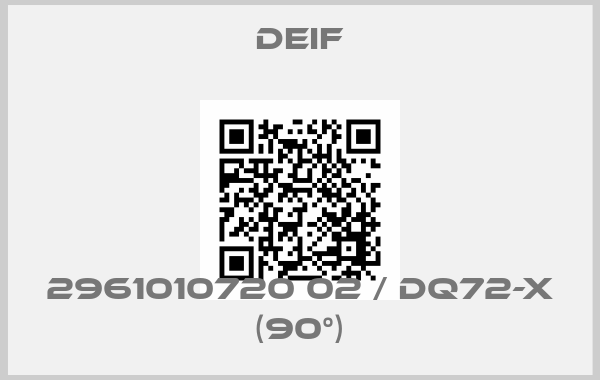 Deif-2961010720 02 / DQ72-x (90°)price
