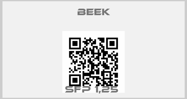 Beek-SFP 1,25 price