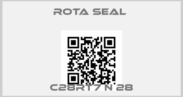 ROTA SEAL -C28RT7 N 28price