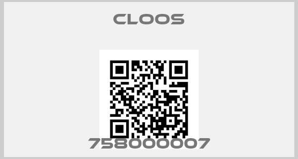 Cloos-758000007price