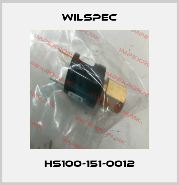 Wilspec-HS100-151-0012price