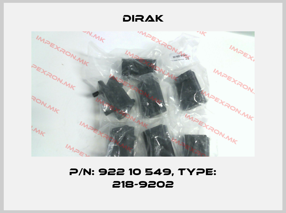 Dirak-P/N: 922 10 549, Type: 218-9202price