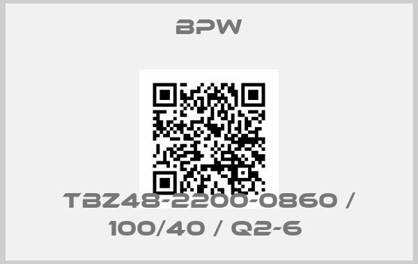 Bpw-TBZ48-2200-0860 / 100/40 / Q2-6 price