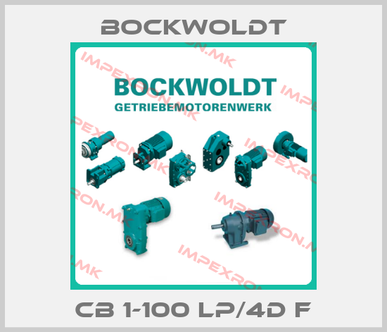Bockwoldt-CB 1-100 LP/4D Fprice