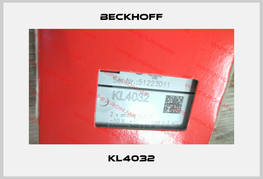Beckhoff-KL4032price