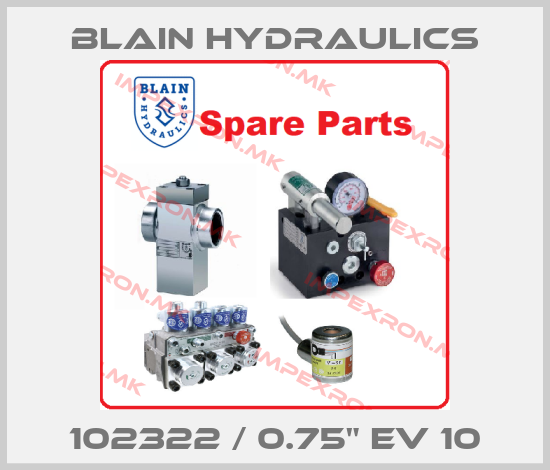 Blain Hydraulics-102322 / 0.75" EV 10price