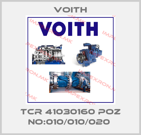 Voith-TCR 41030160 POZ NO:010/010/020 price