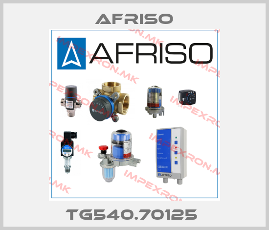 Afriso-TG540.70125 price