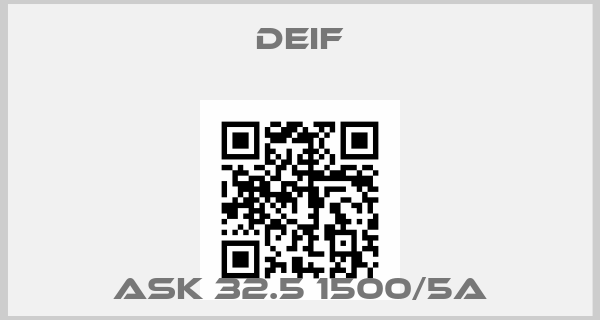 Deif-ASK 32.5 1500/5Aprice