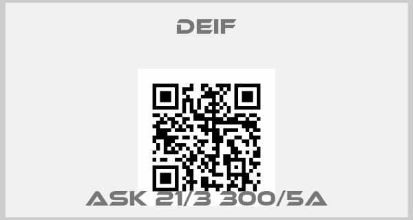 Deif-ASK 21/3 300/5Aprice