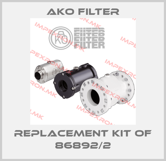 Ako Filter-replacement kit of 86892/2price