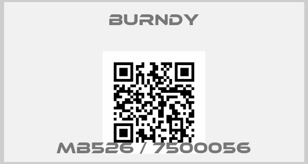 Burndy-MB526 / 7500056price