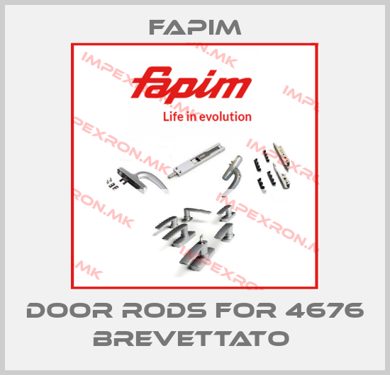 Fapim-Door rods for 4676 Brevettato price