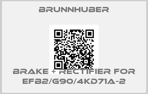 Brunnhuber-brake + rectifier for EFB2/G90/4KD71A-2price