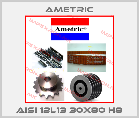Ametric-AISI 12L13 30X80 h8price