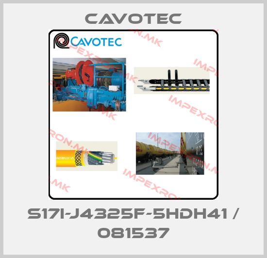 Cavotec-S17I-J4325F-5HDH41 / 081537price