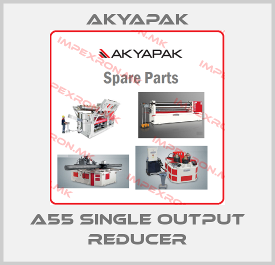 Akyapak-A55 single output reducerprice