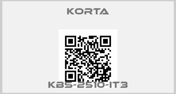 KORTA-KBS-2510-IT3price