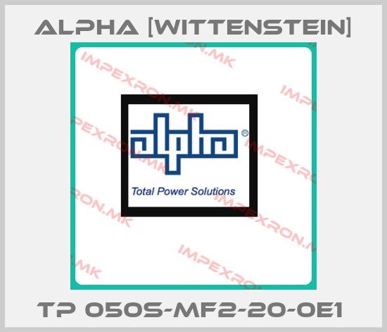Alpha [Wittenstein]-TP 050S-MF2-20-0E1 price