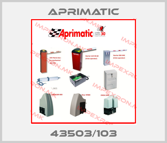 Aprimatic-43503/103price