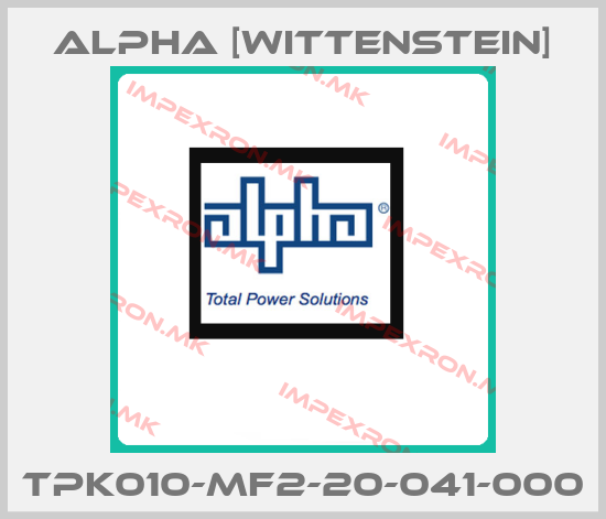 Alpha [Wittenstein]-TPK010-MF2-20-041-000price