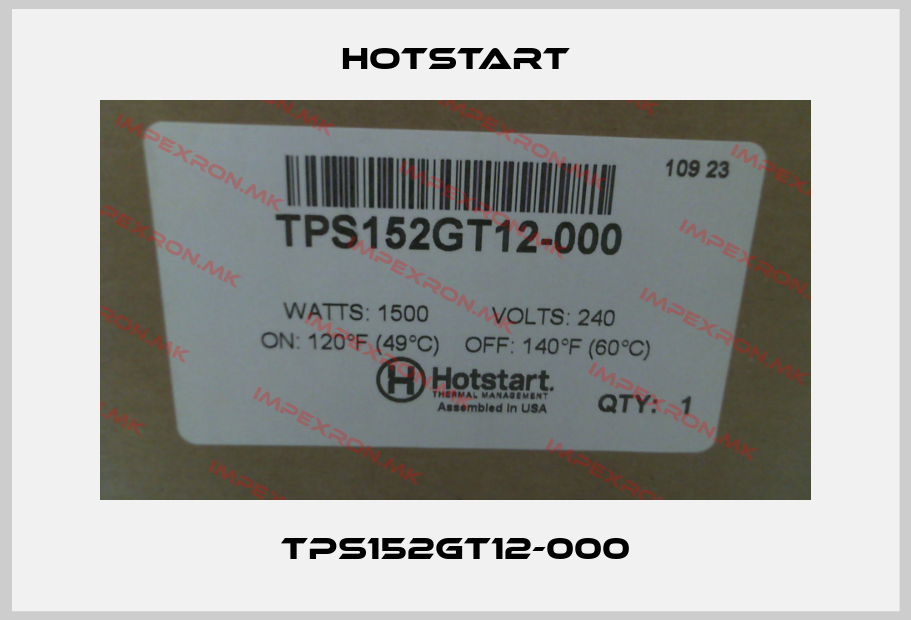 Hotstart-TPS152GT12-000price