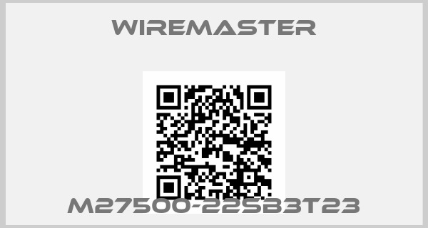 Wiremaster-M27500-22SB3T23price