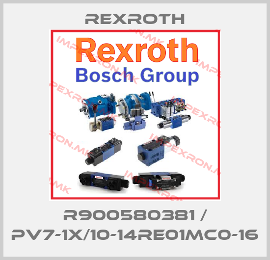 Rexroth-R900580381 / PV7-1X/10-14RE01MC0-16price