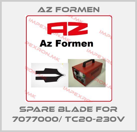 Az Formen-Spare blade for 7077000/ TC20-230Vprice