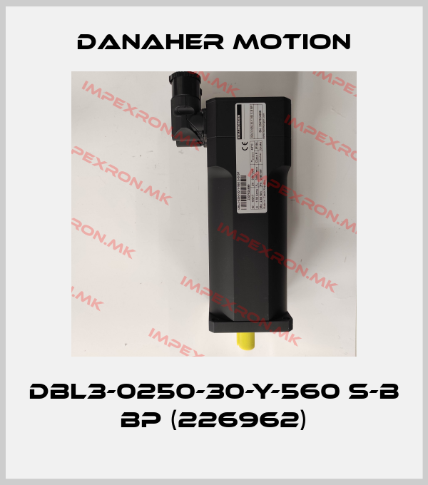 Danaher Motion-DBL3-0250-30-Y-560 S-B BP (226962)price
