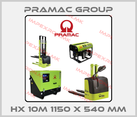 Pramac Group-HX 10M 1150 x 540 mmprice