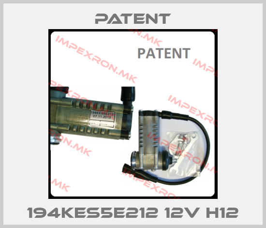 Patent-194KES5E212 12V H12price