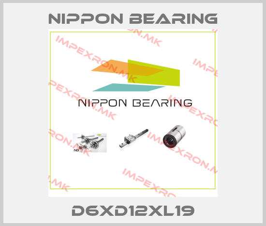 NIPPON BEARING-d6xD12xL19price