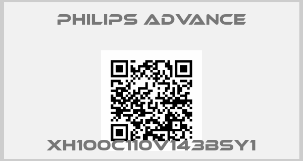 PHILIPS ADVANCE-XH100C110V143BSY1price