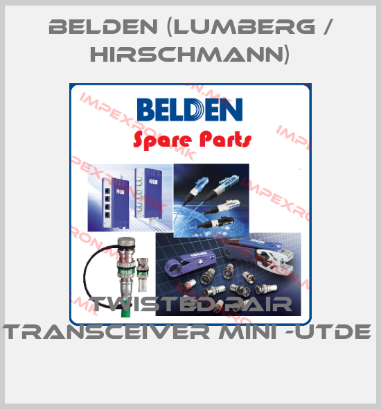 Belden (Lumberg / Hirschmann)-TWISTED PAIR TRANSCEIVER MINI -UTDE price
