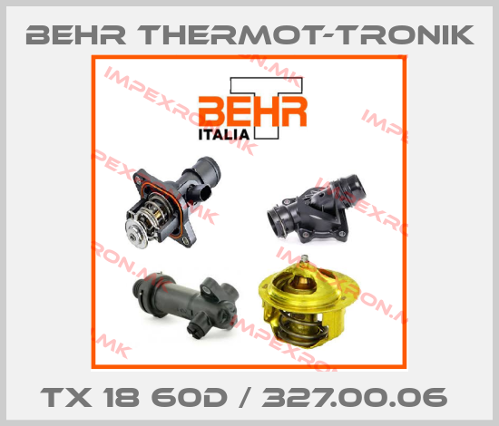 Behr Thermot-Tronik-TX 18 60D / 327.00.06 price